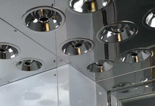 頂吹風淋室采用頂部送風吹淋 頂吹風淋室采用頂部送風吹淋