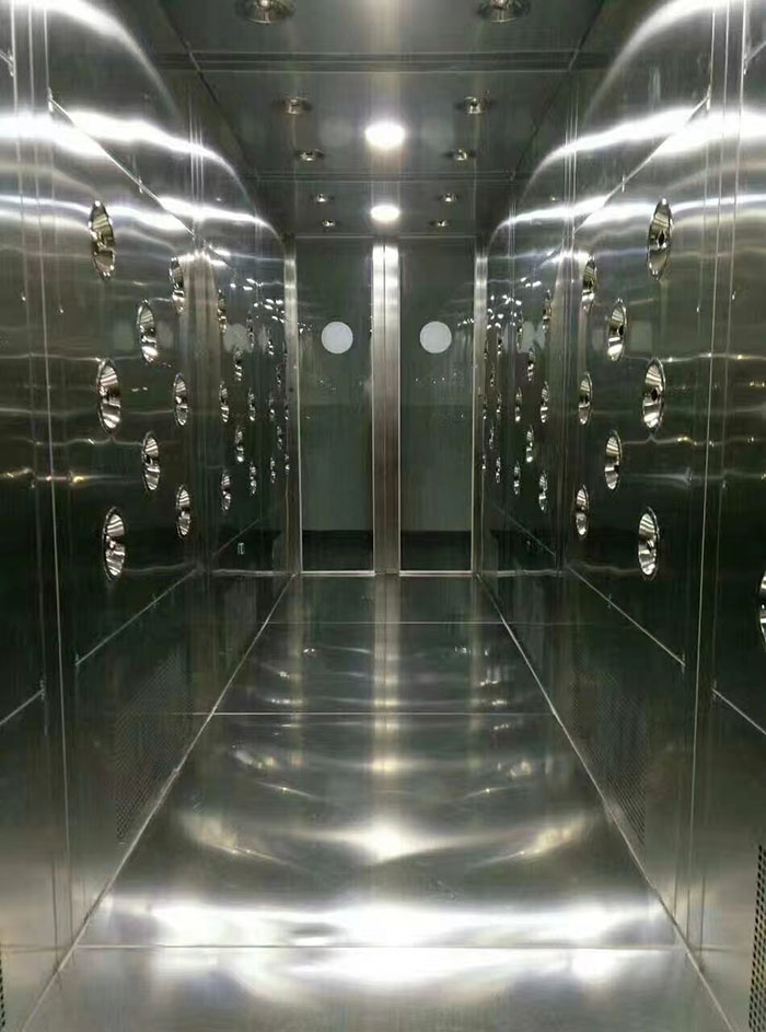 檢查風(fēng)淋室風(fēng)機(jī)是否正常工作，是否有異物堵塞。