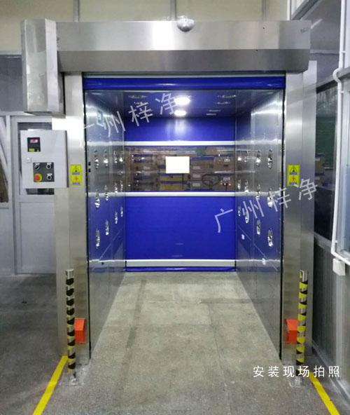 快速卷簾門風淋機訂做 快速卷簾門風淋機訂做