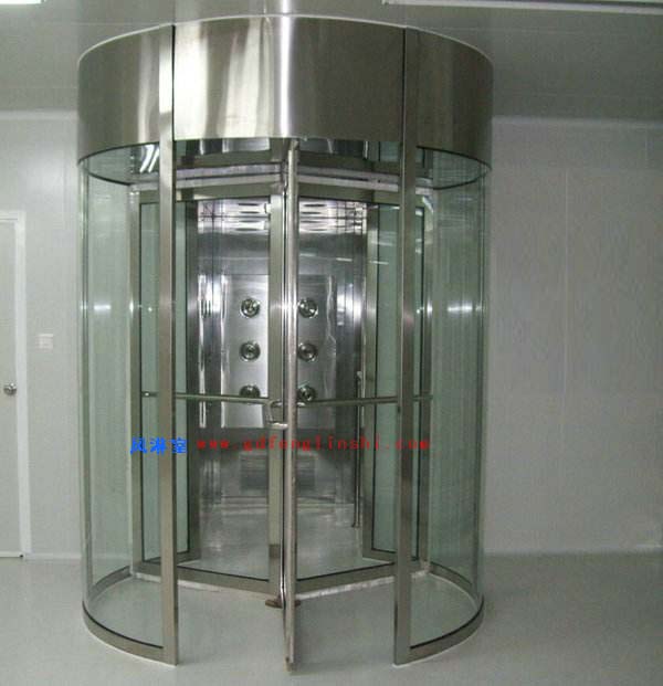 旋轉門風淋室